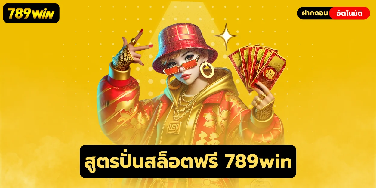 สูตรปั่นสล็อตฟรี 789win ปั่นแตกไว ใช้ได้จริงทุกเกม